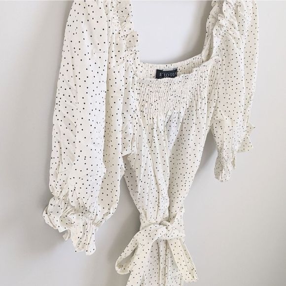 Eloquii Smocked Mini Dress - Picture 5 of 6